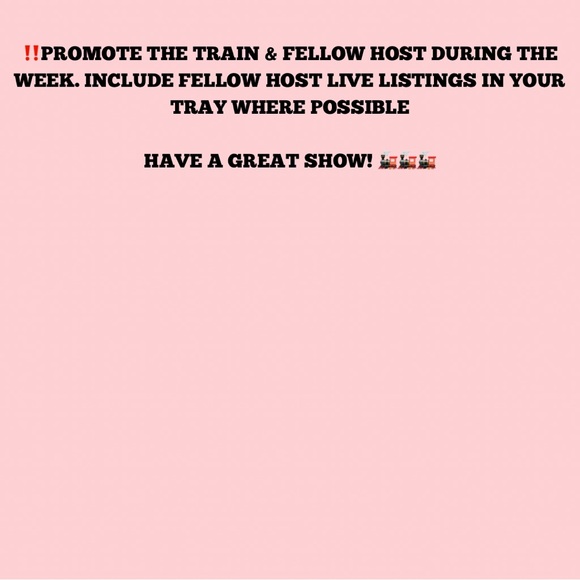 COMMENT SECTION MAX’D - POSH POSSE & FRIENDS SHOW TRAIN SIGN-UP #BETTERTOGETHER - Picture 4 of 4